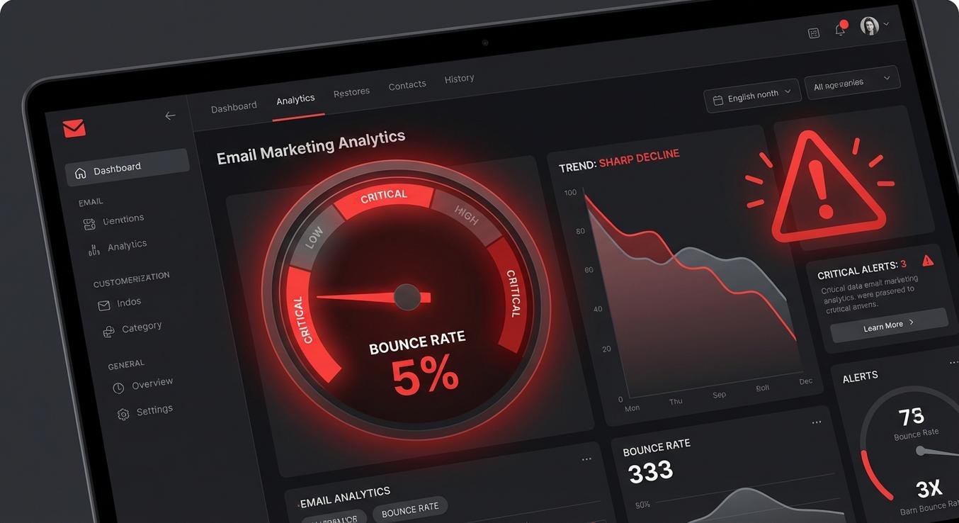 바운스율과 도메인 평판 인포그래픽