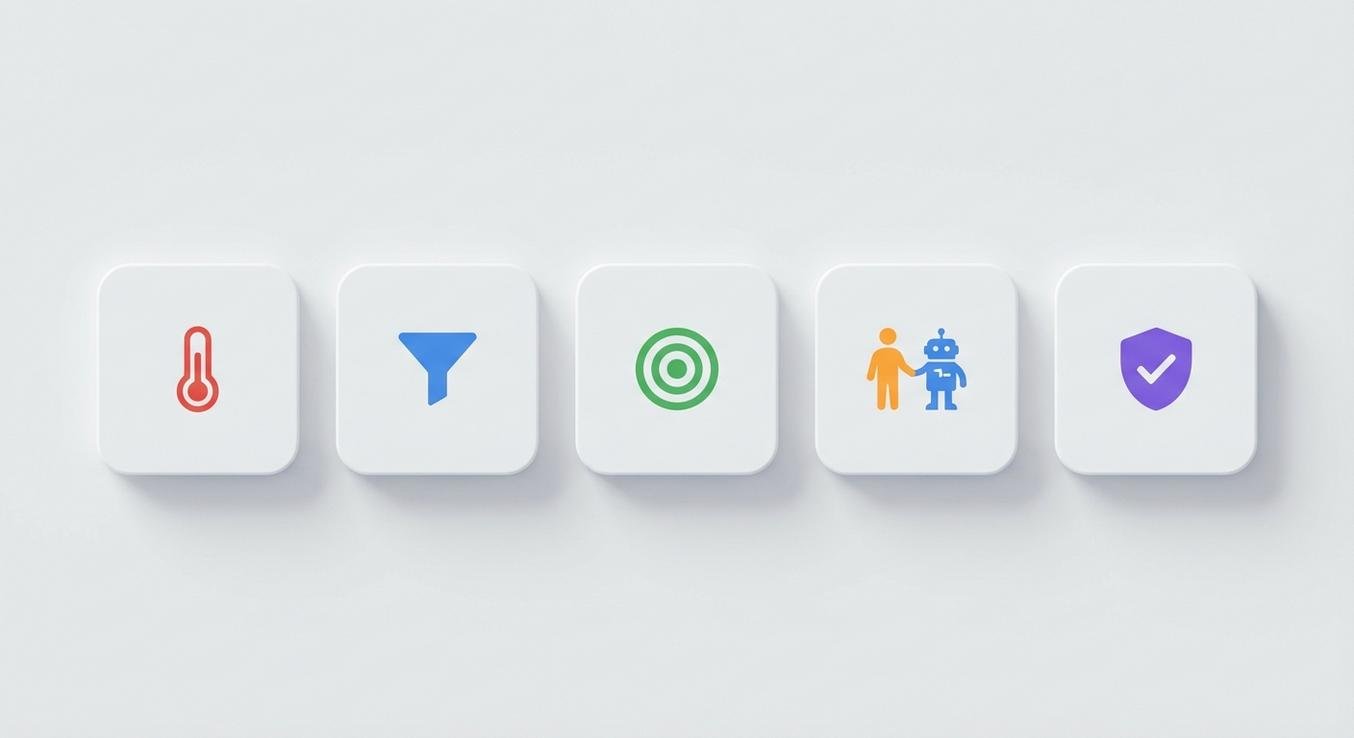 5가지 해결 경로를 플로우차트 형태로 시각화