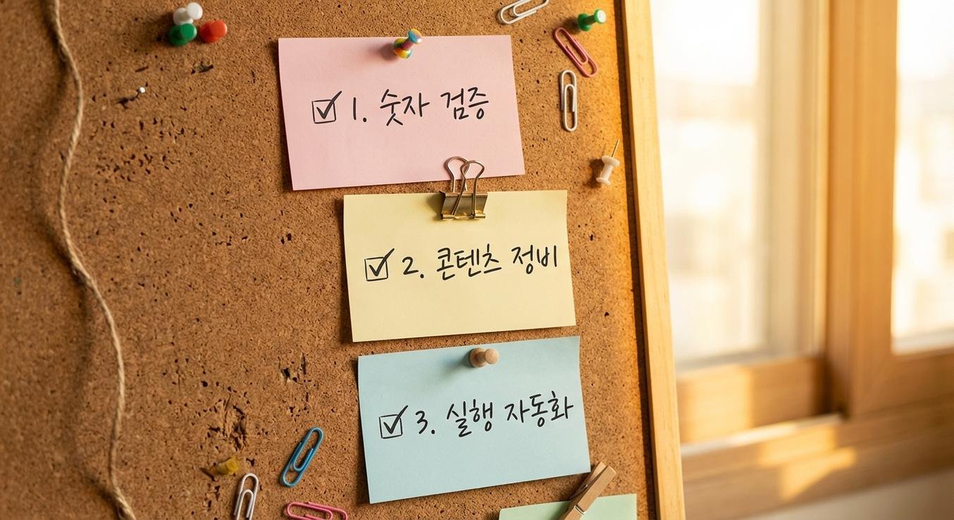 해외시장조사 3단계 체크리스트 인포그래픽