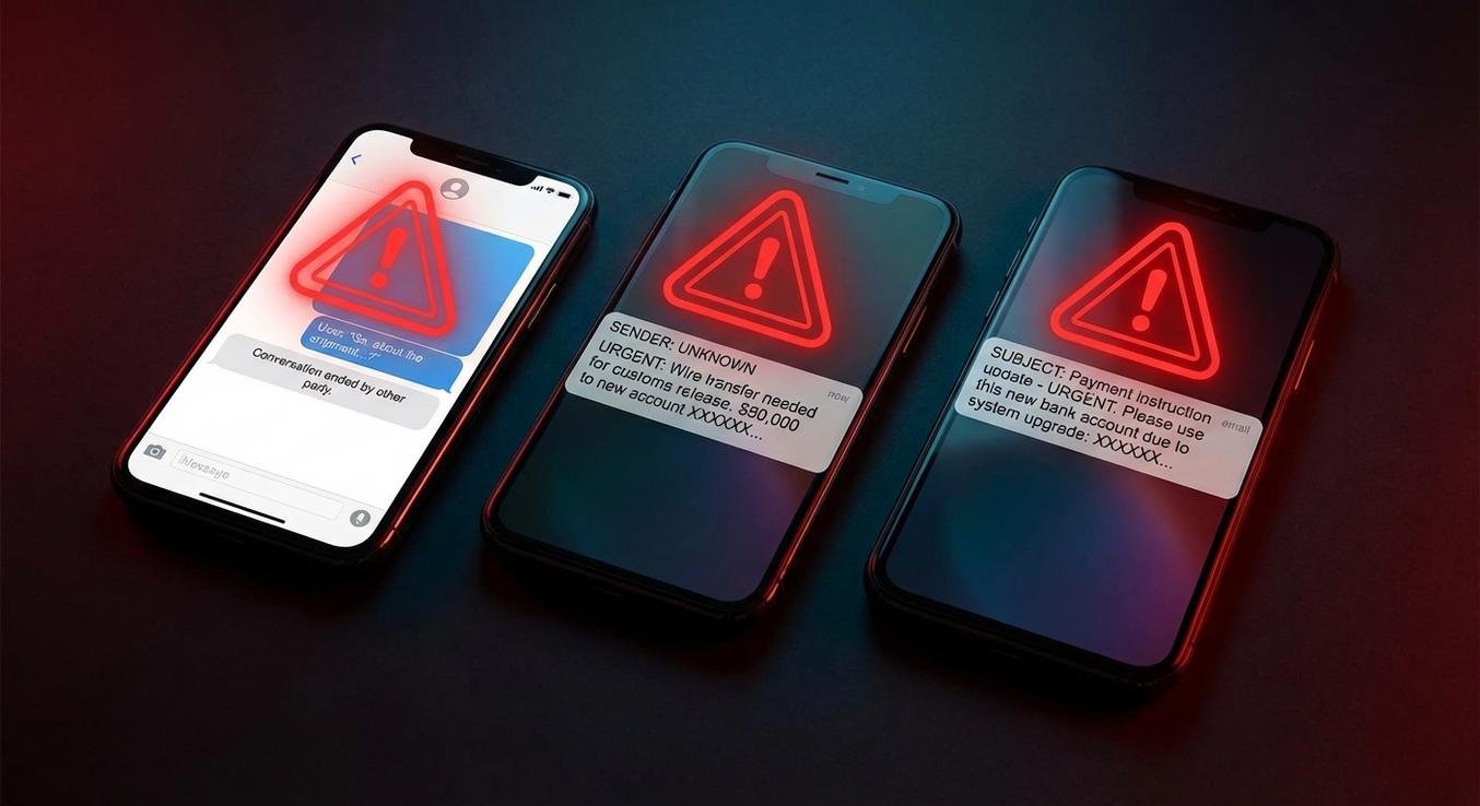 사기 유형 3가지 - 가짜 바이어, 가짜 포워더, 서류 사칭